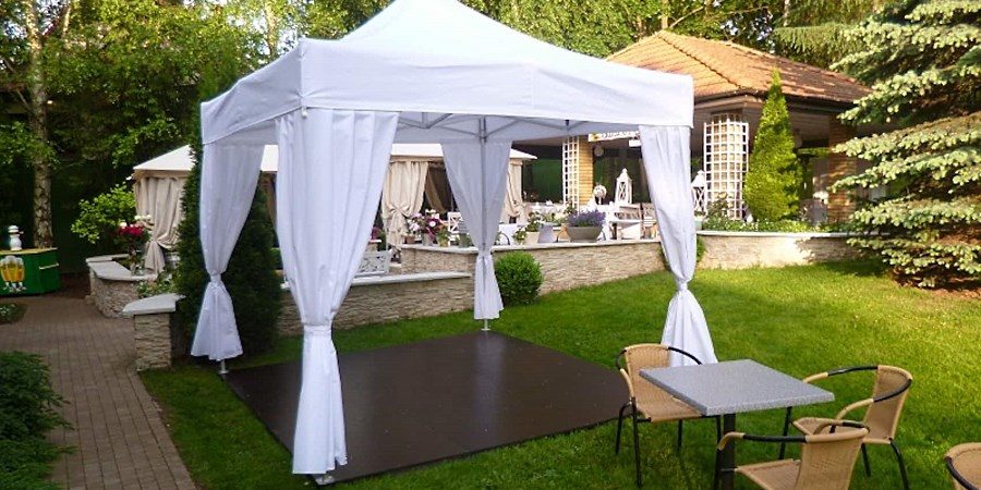 Пошив крыши для шатра 3x3 м Пошив крыши для шатра 3x3 м